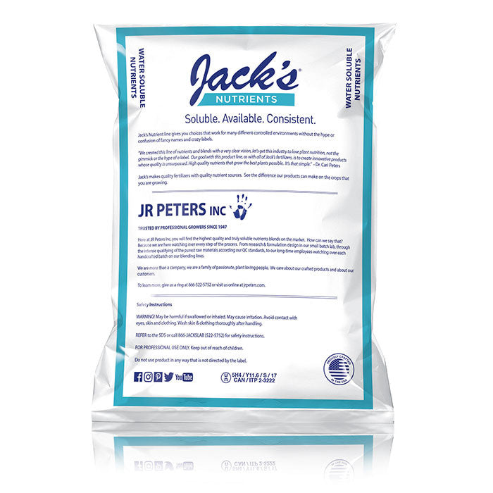 JACKS Nutrients 0-12-26 Part A 25lb