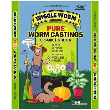 Wiggle Worm Soil Builder Pure Worm Castings 4.5lb
