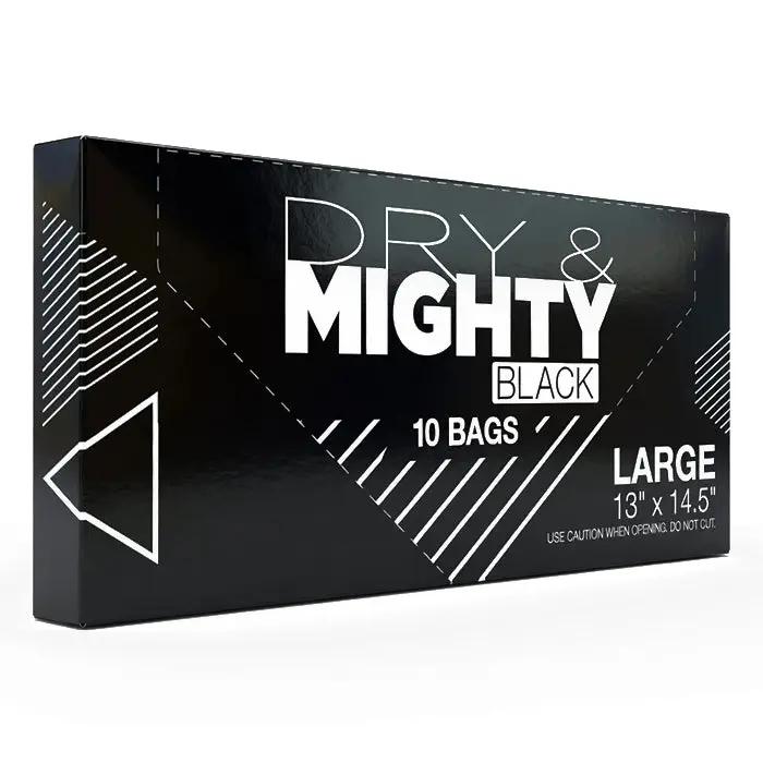 Dry & Mighty Black Bags - Large -10 Pack