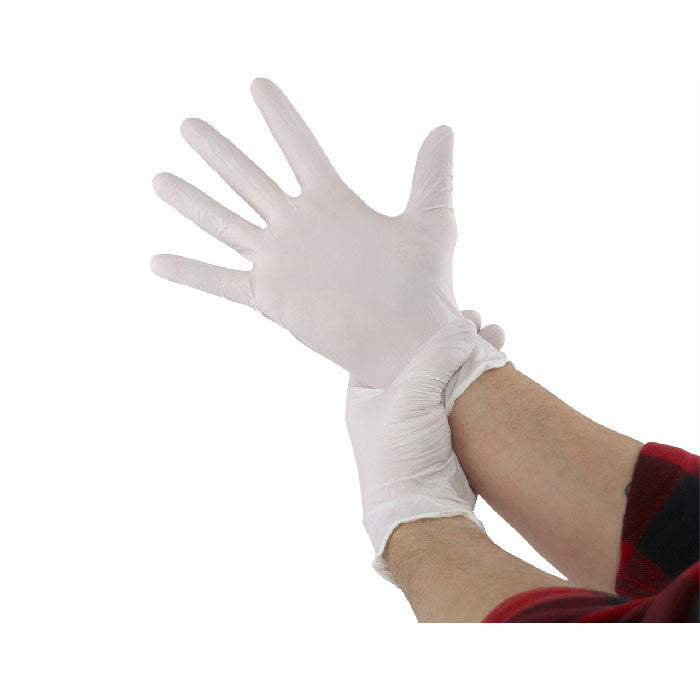 Mad Farmer White Nitrile Horticulture Gloves XL