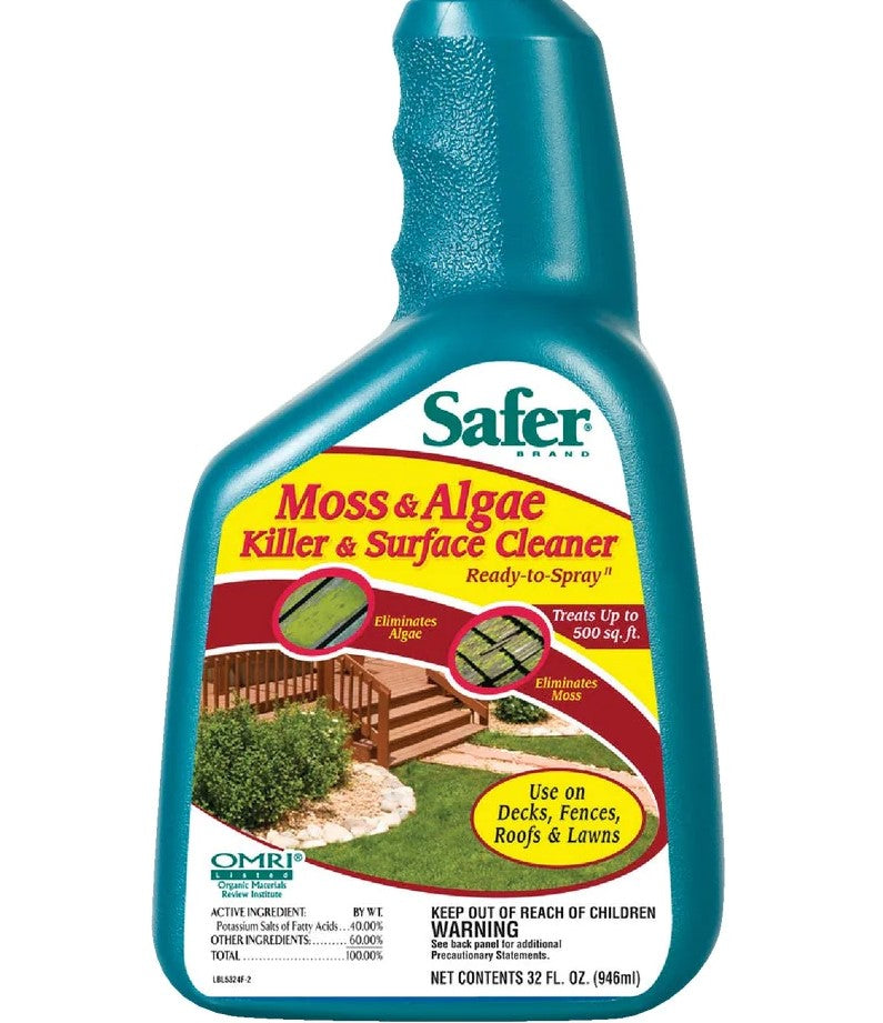 Safer Moss and Algae Killer eady to Use 32oz
