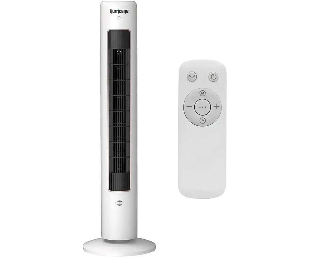 Hurricane Tower Fan 40" - White