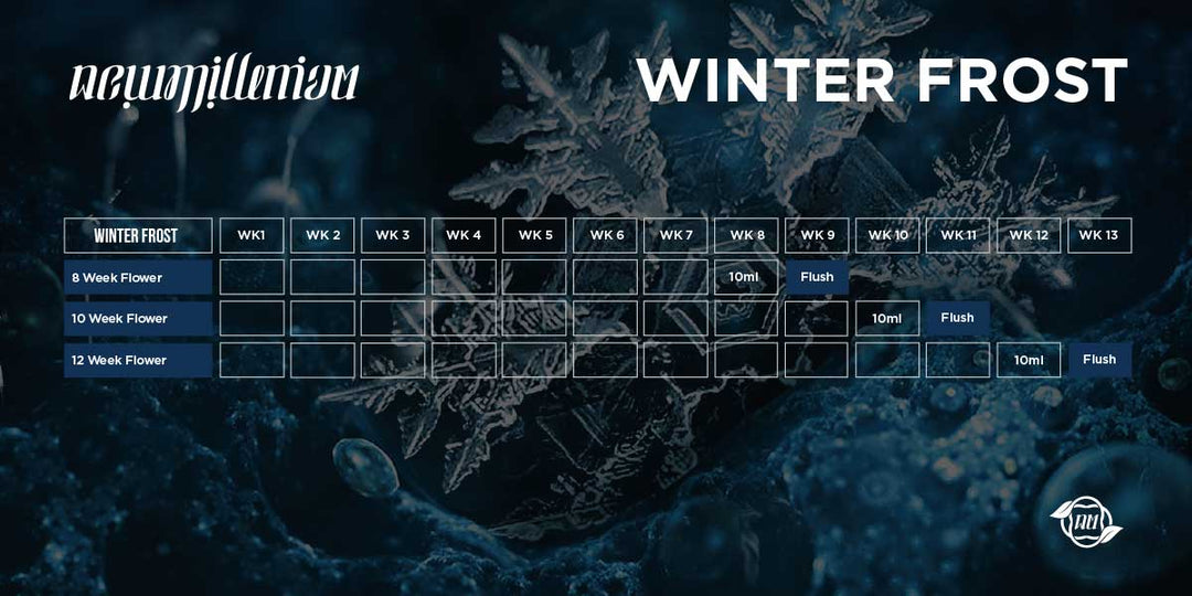 New Millennium Winter Frost usage chart