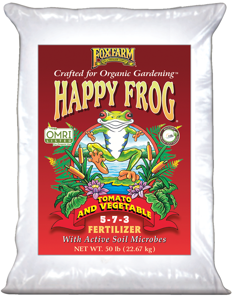 happy plant fertilizer FoxFarm Happy Frog Tomato & Vegetable Fertilizer – IGHSUPPLY