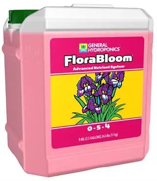 General Hydroponics FloraBloom 0-5-4, 2.5 Gallon