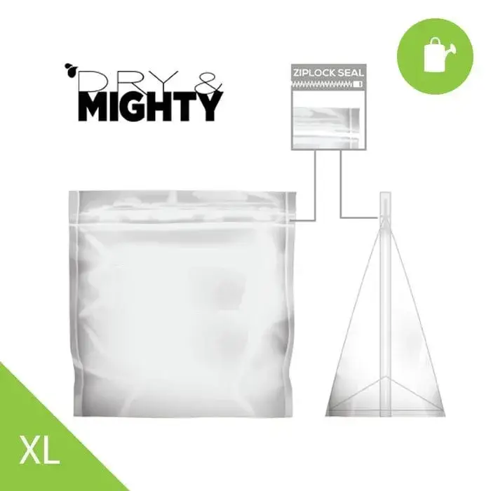 Dry & Mighty Bag X- Large White ( Unbranded )100 Pack