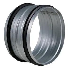 DL Wholesale Metal Straight Duct Connector 10"