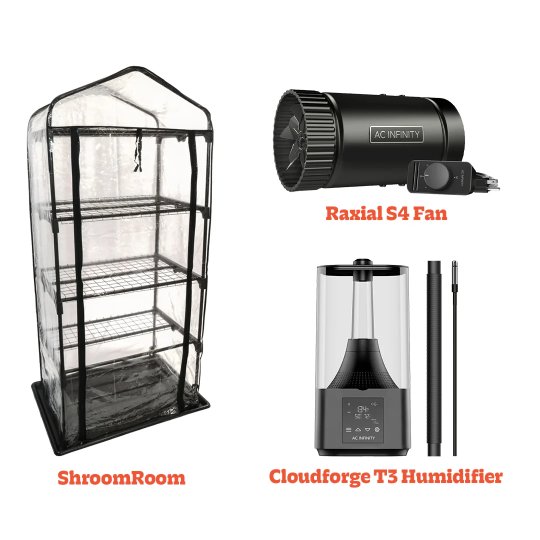 Redwood Mushroom Supply ShroomRoom Automated Mushroom Tent  (T3 Kit)