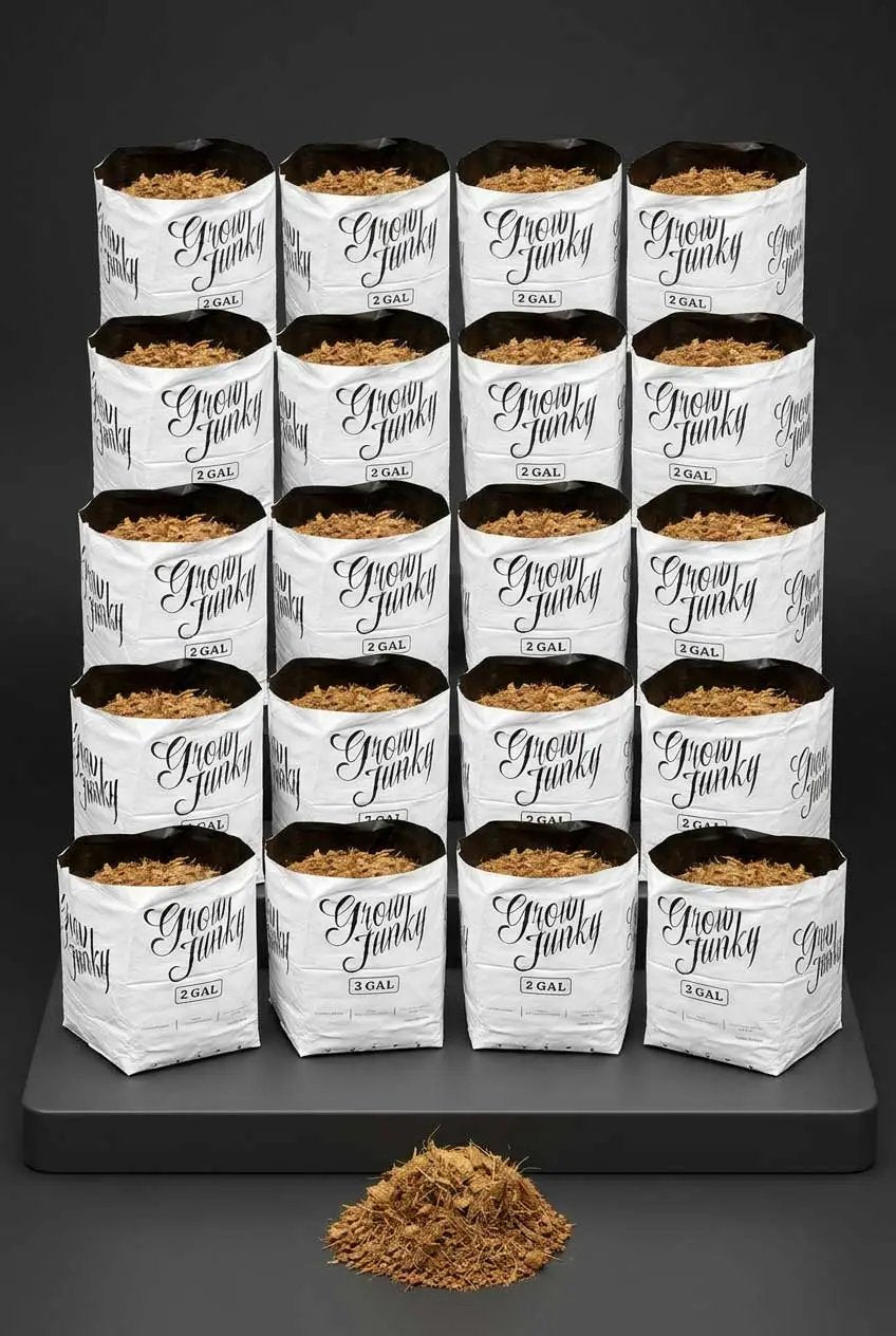 Grow Junky Compressed Coco Bag - 2 Gallon  ( 20-Pack )