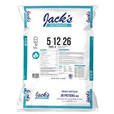 JACKS Nutrients 5-12-26 Part A - 25lb