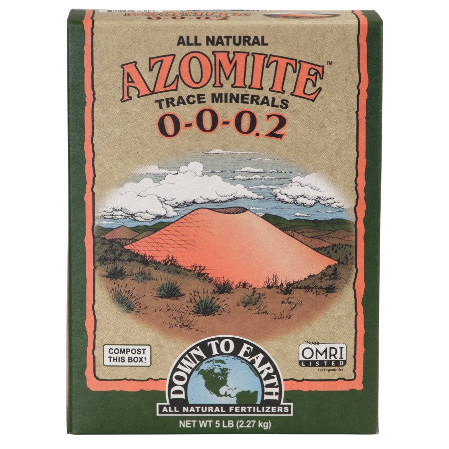 a tan compostable 5lb box of trace minerals 