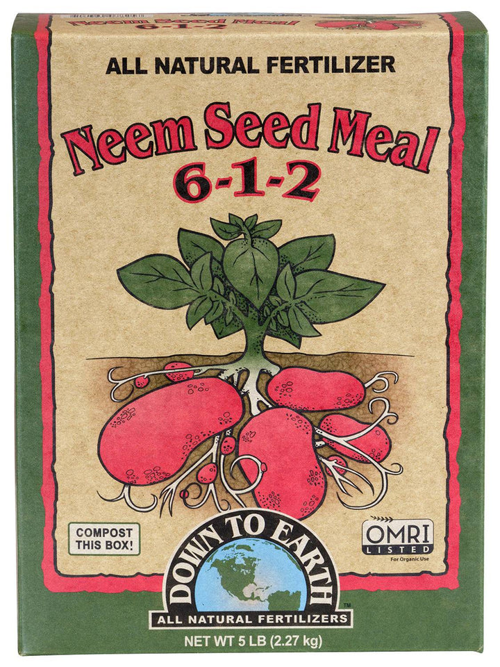 Down to Earth Neem Seed Meal 6-1-2