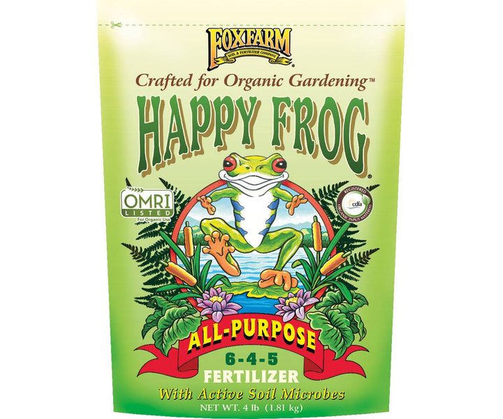 FoxFarm Happy Frog All Purpose Fertilizer package